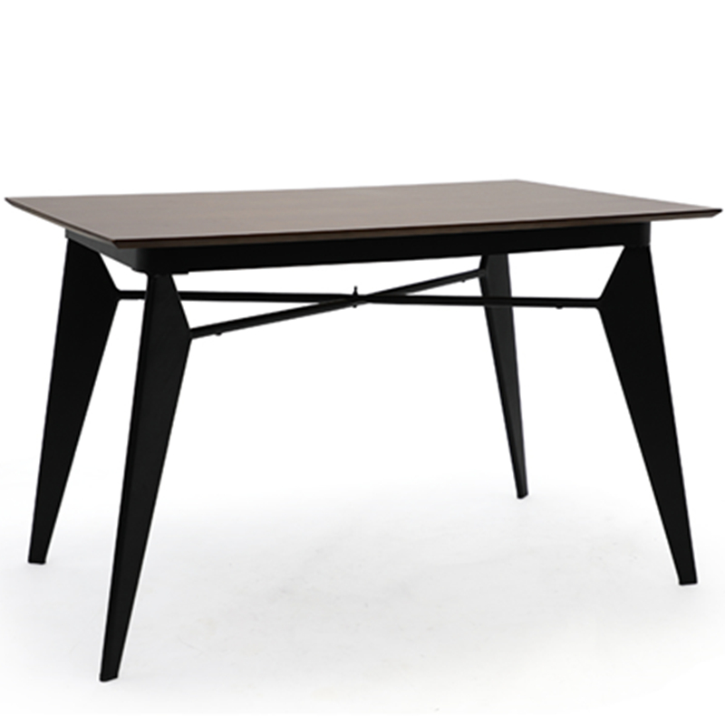 https://www.goldapplefurniture.com/rectangle-metal-dining-table-with-solid-wood-top-for-home-and-commerce-use-ga1701t-rt-product/