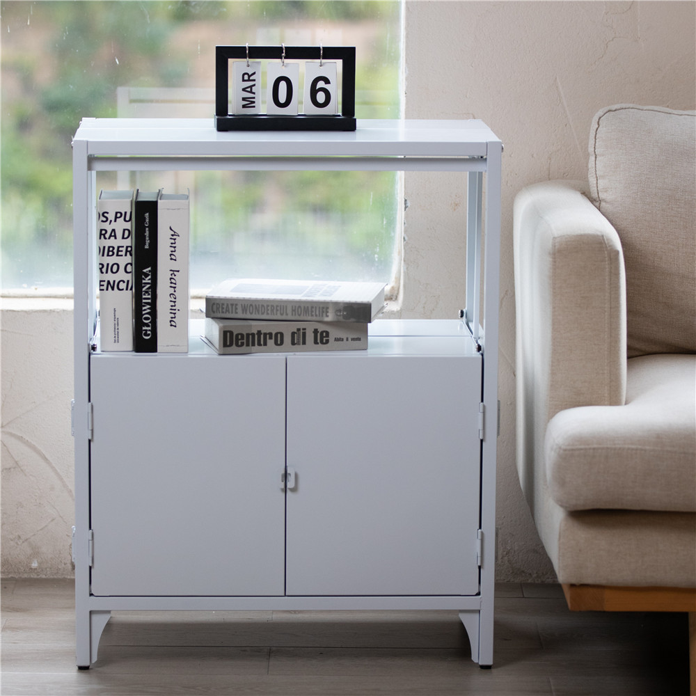 https://www.goldapplefurniture.com/factory-sale-folding-metal-steel-bookcase-cabinet-metal-side-storage-cabinet-for-living-room-go-fs-c-product/