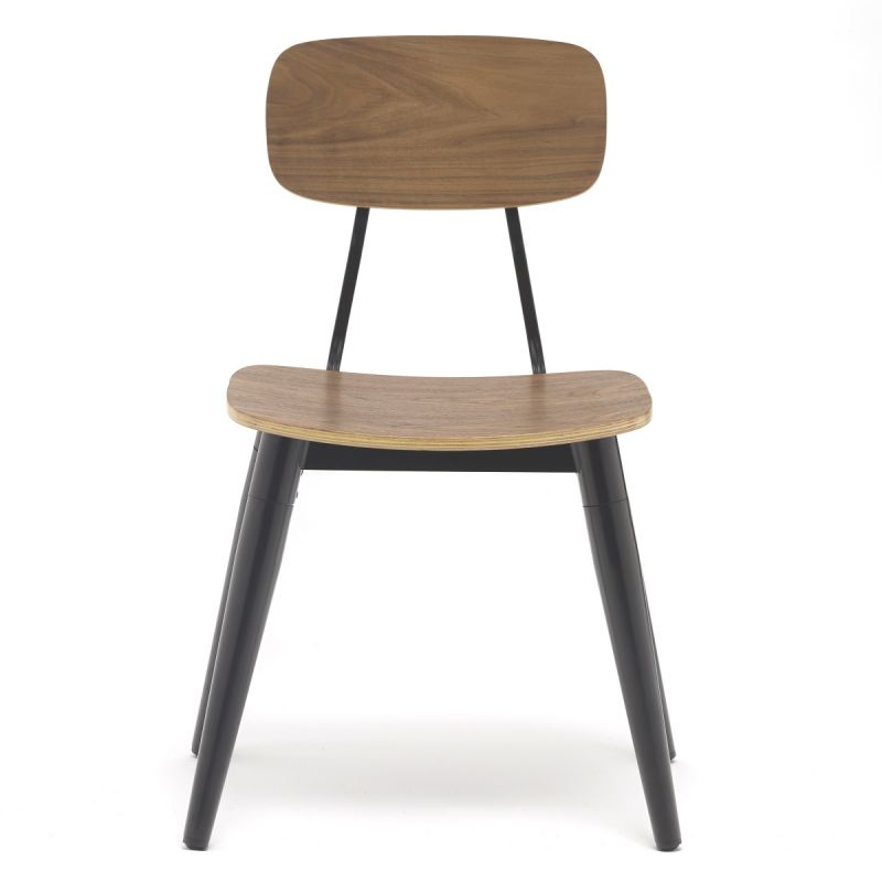 https://www.goldapplefurniture.com/krzesło-do jadalni-z metalowymi nogami-z-okleiną-siedzeniem-i-oparcie-ga2002c-45stw-product/