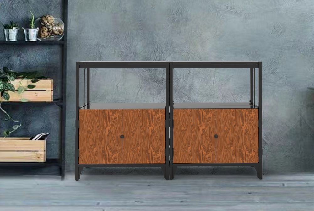 https://www.goldapplefurniture.com/factory-sale-folding-metal-steel-bookcase-cabinet-metal-side-storage-camin-