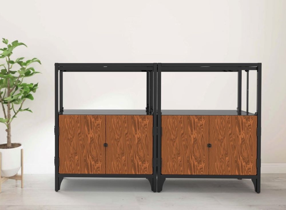 https://www.goldapplefurniture.com/contemporary-black-storage-cabinet-with-double-door-of-walnut-wood-finish-go-fs-c-product/