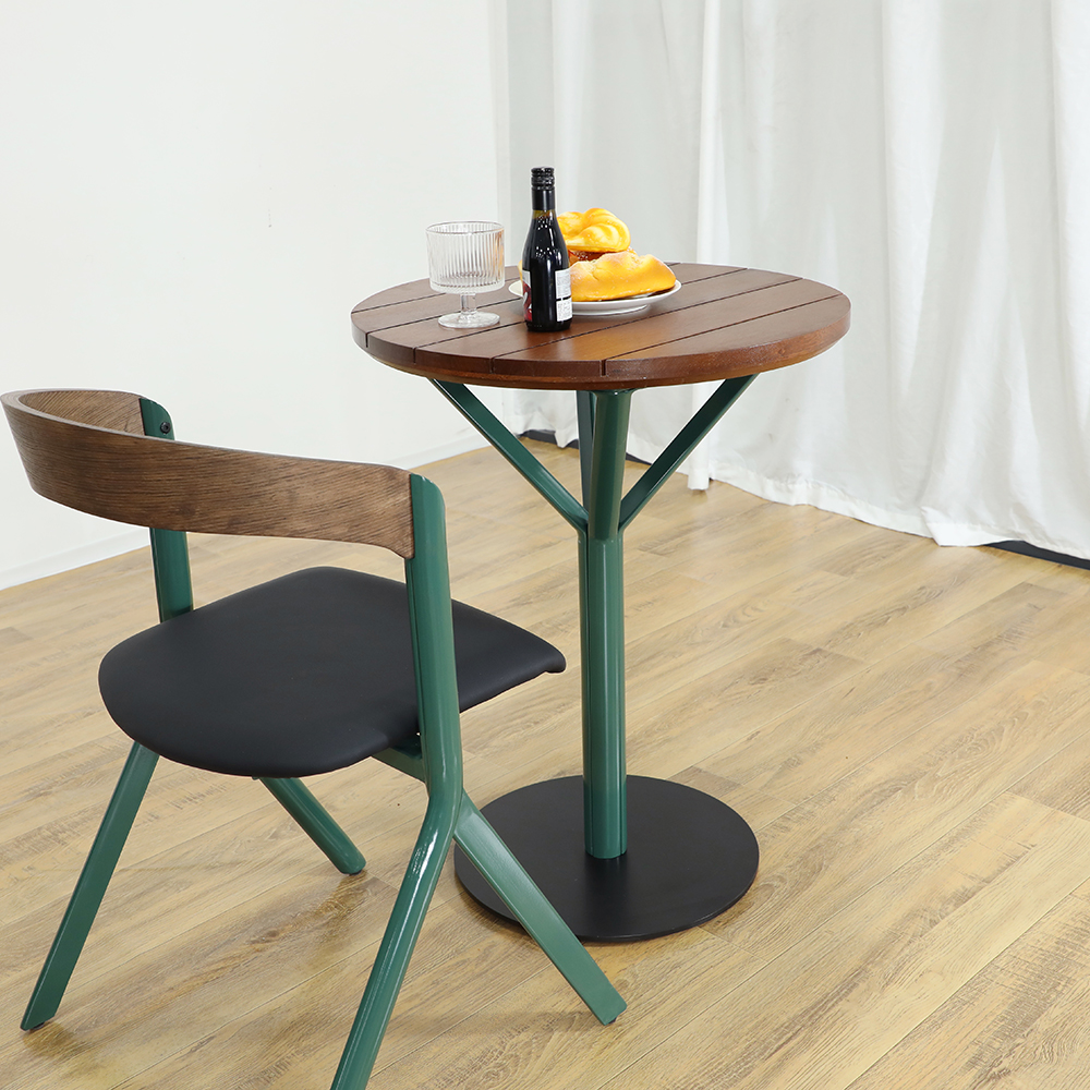 Round Wood Dining Table