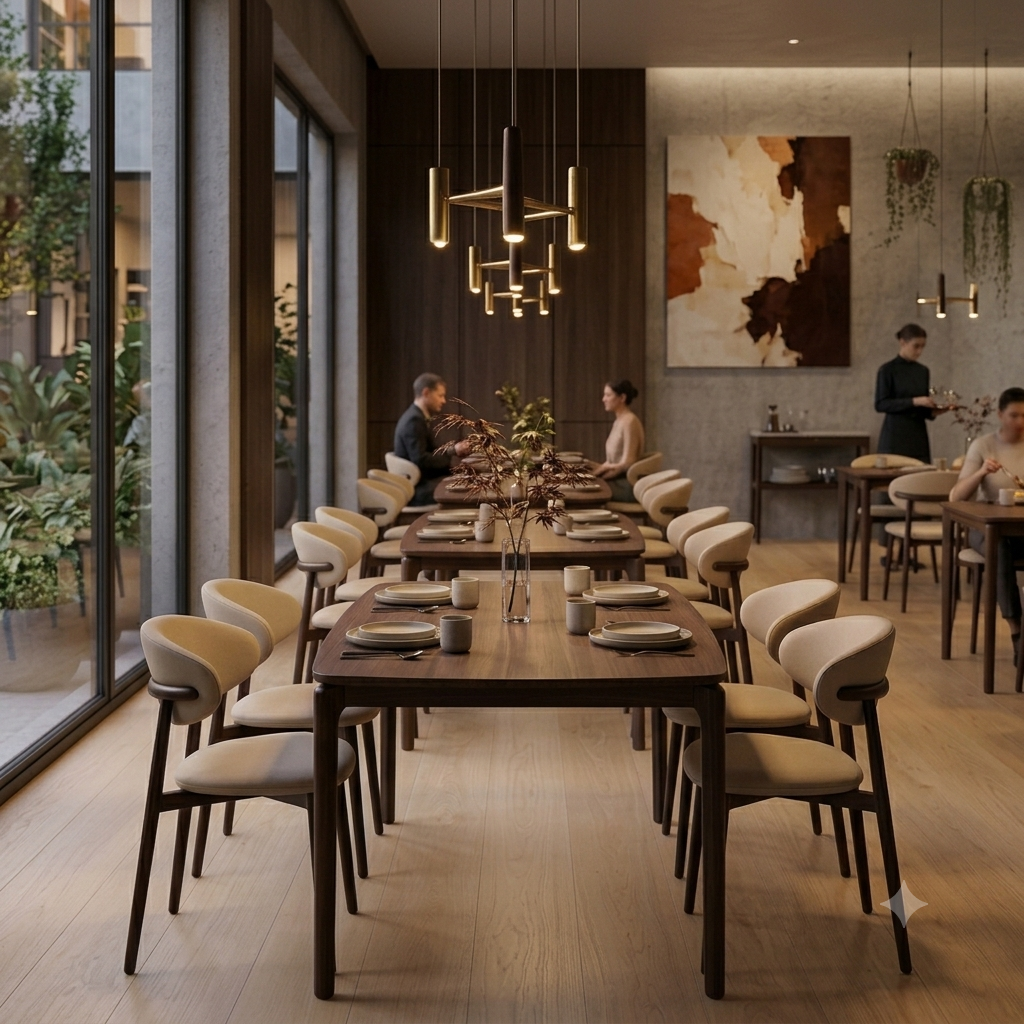Commercial tables and chairs