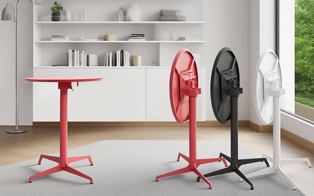 modern round dining table